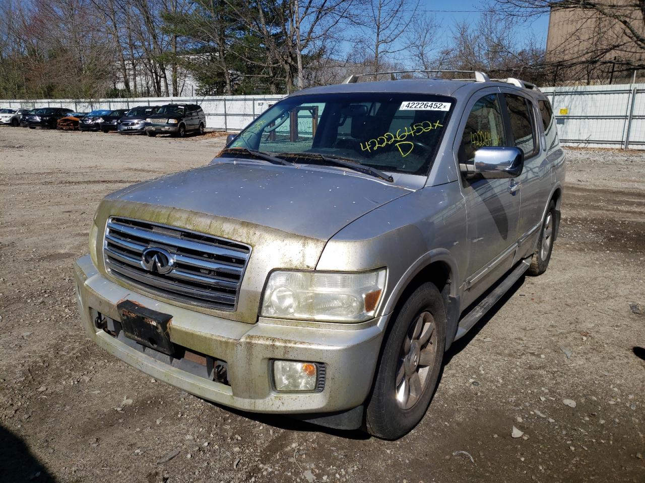 Photo 2 from auction – 2005 INFINITI QX80 with VIN 5N3AA08C24N804005