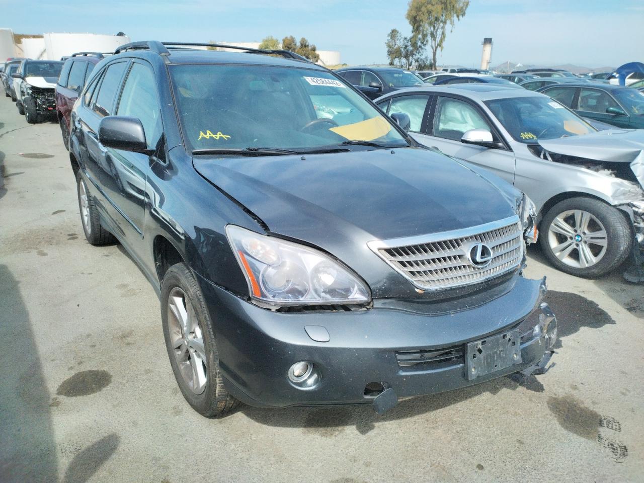 LEXUS RX 400H 2008 with VIN JTJHW31U882850413 - Photo from auction