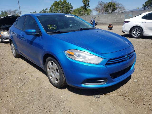 DODGE DART SE 2015 with VIN 1C3CDFAA8FD266223 - Photo from auction