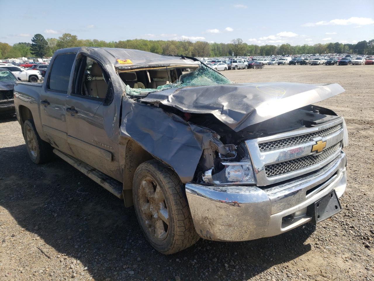 CHEVROLET SILVERADO 2012 with VIN 3GCPKSE75CG259903 - Photo from auction