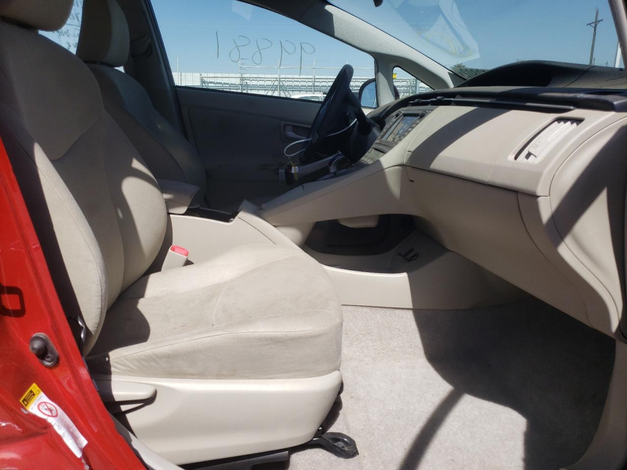 Photo 5 from auction – 2010 TOYOTA PRIUS with VIN JTDKN3DU9A0208680