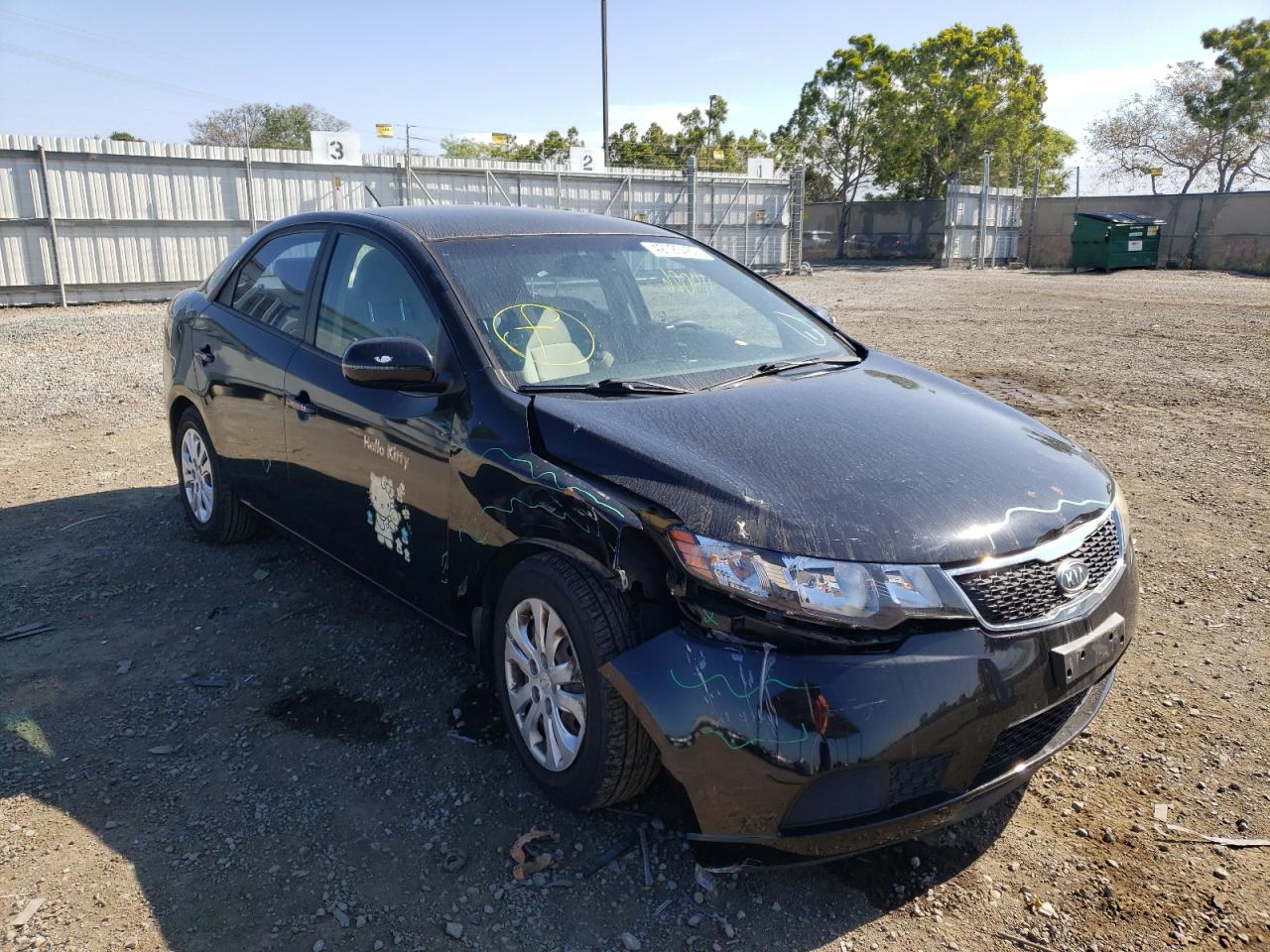 KIA FORTE EX 2012 с VIN KNAFU4A28C5590975 - Фото с аукциона