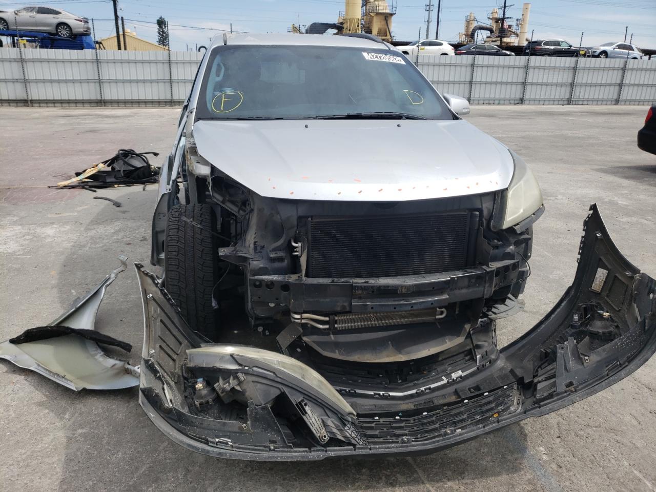 Photo 9 from auction – 2013 CHEVROLET TRAVERSE L with VIN 1GNKRJKD0DJ202753