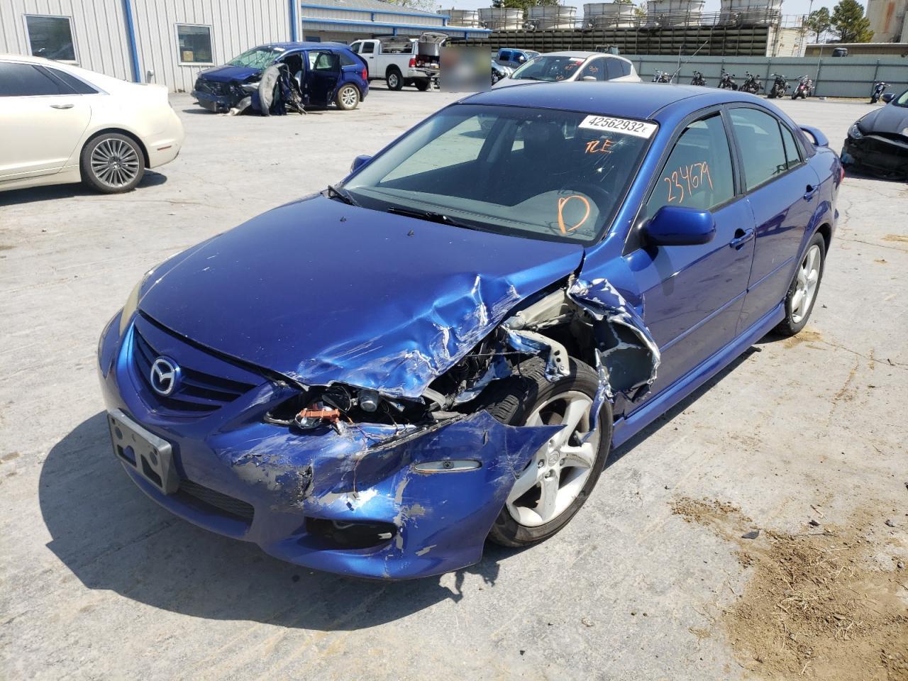 Photo 2 from auction – 2005 MAZDA 6 I with VIN 1YVHP84C855M36293
