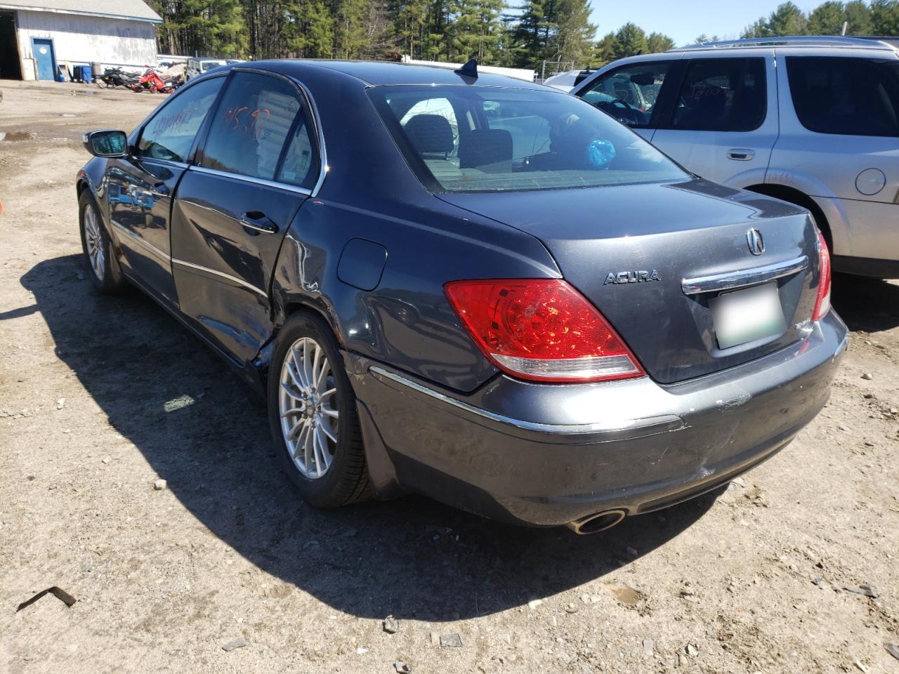 Photo 3 from auction – 2006 ACURA RL with VIN JH4KB16596C001701