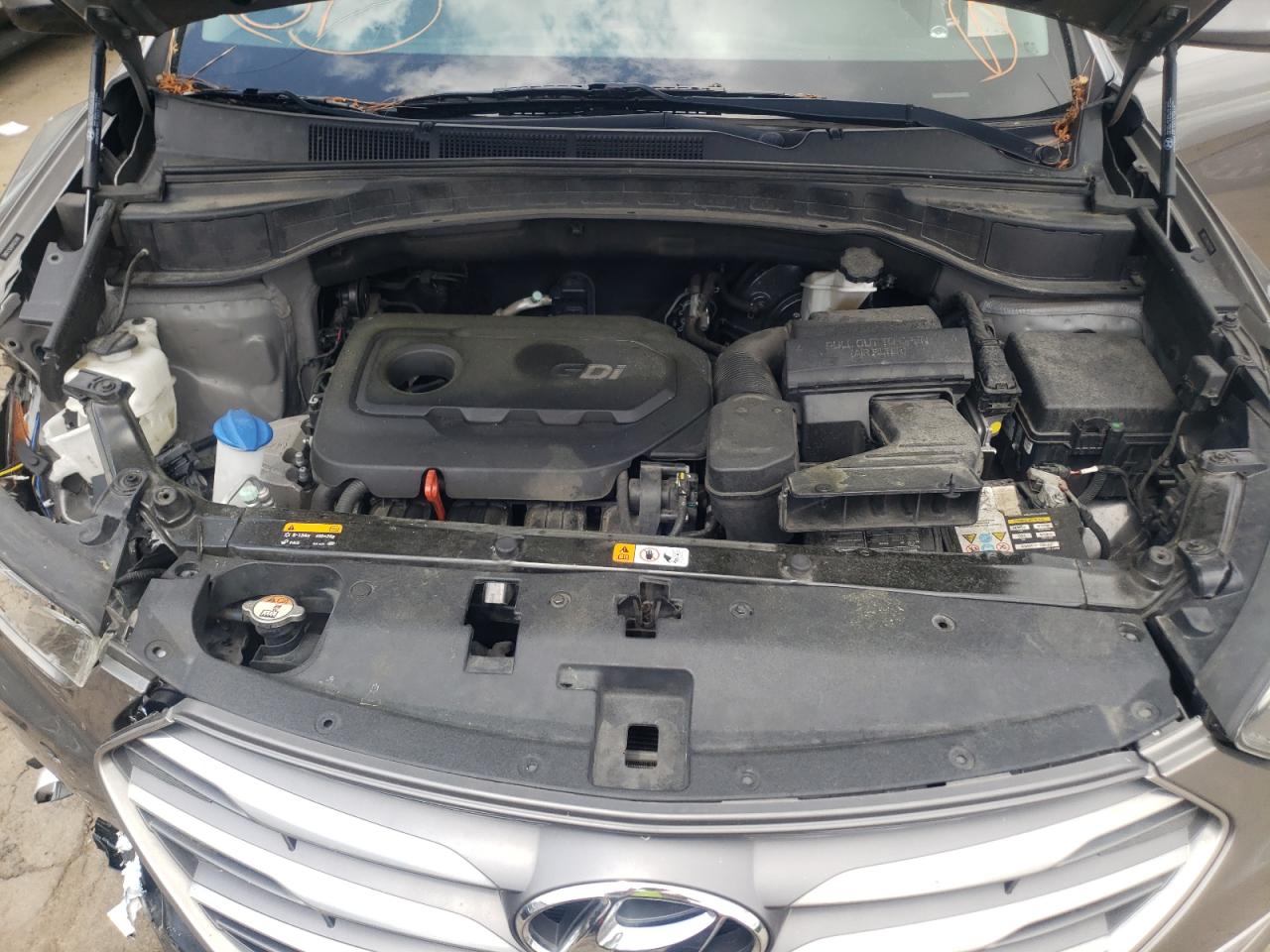 Photo 7 from auction – 2017 HYUNDAI SANTA FE S with VIN 5NMZU3LB9HH025498
