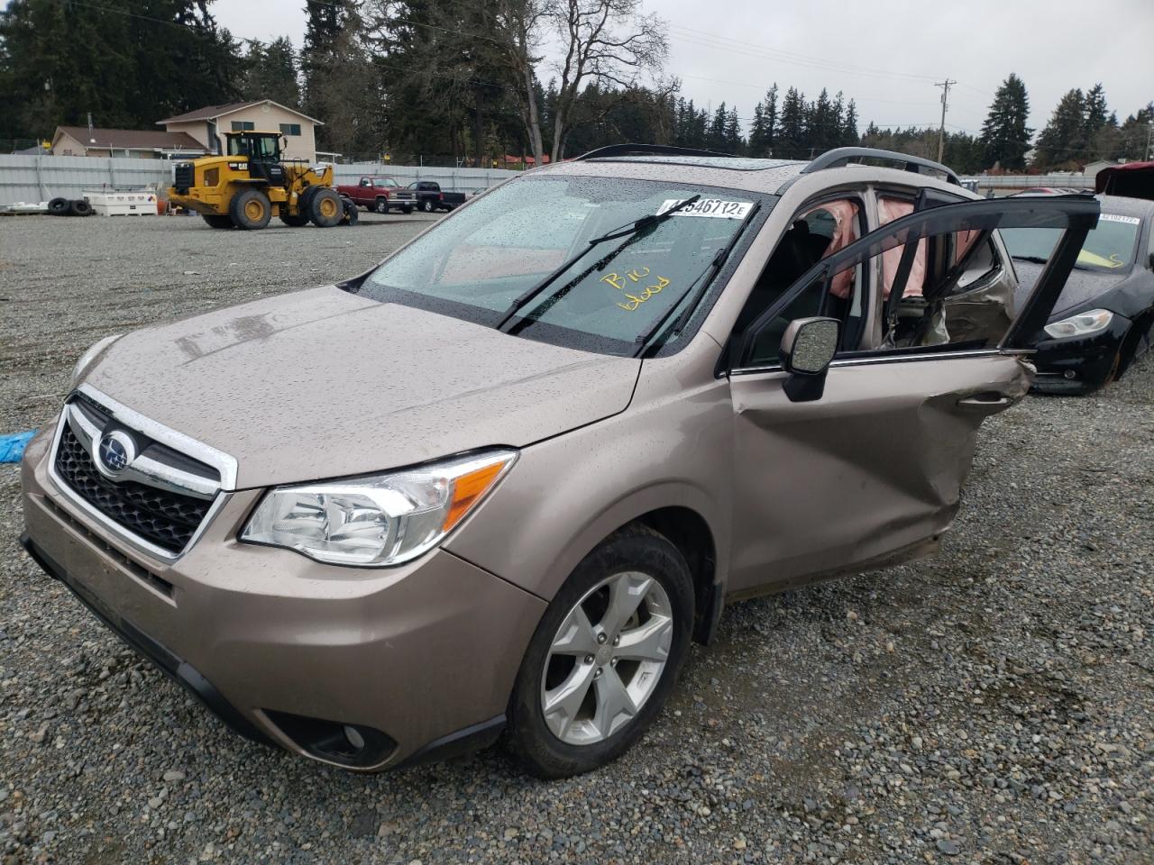 Photo 2 from auction – 2015 SUBARU FORESTER 2 with VIN JF2SJAHC6FH448961