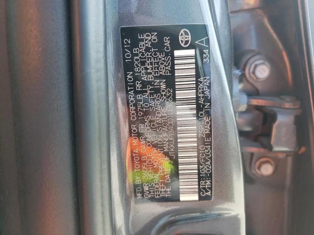 Photo 10 from auction – 2013 SCION XD with VIN JTKKUPB40D1030632
