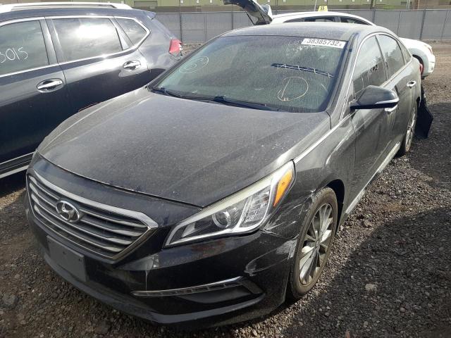 Photo 2 from auction – 2015 HYUNDAI SONATA SPO with VIN 5NPE34AF9FH050477
