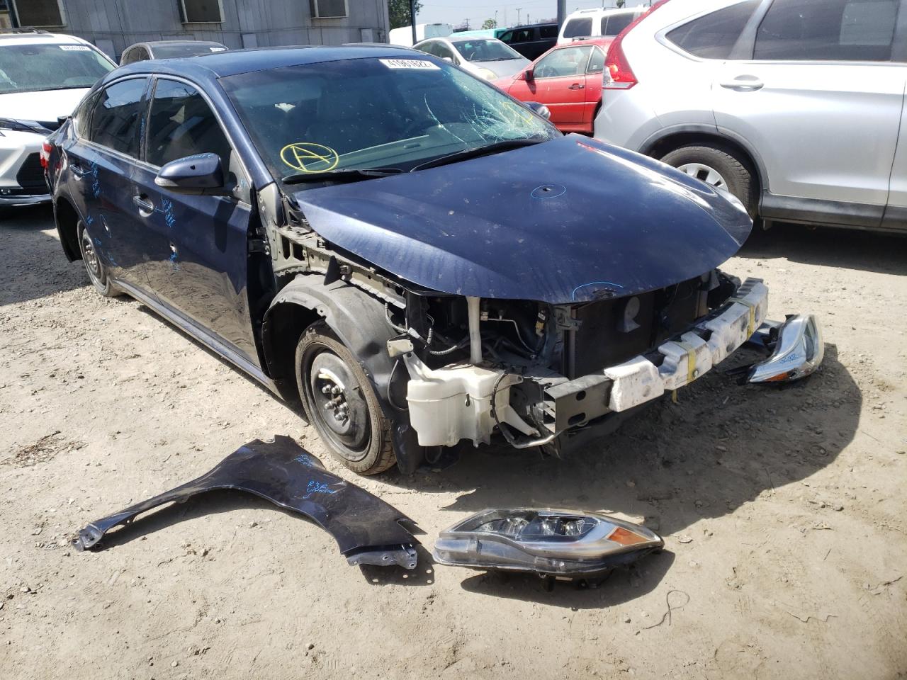 TOYOTA AVALON BAS 2014 with VIN 4T1BK1EB5EU105356 - Photo from auction