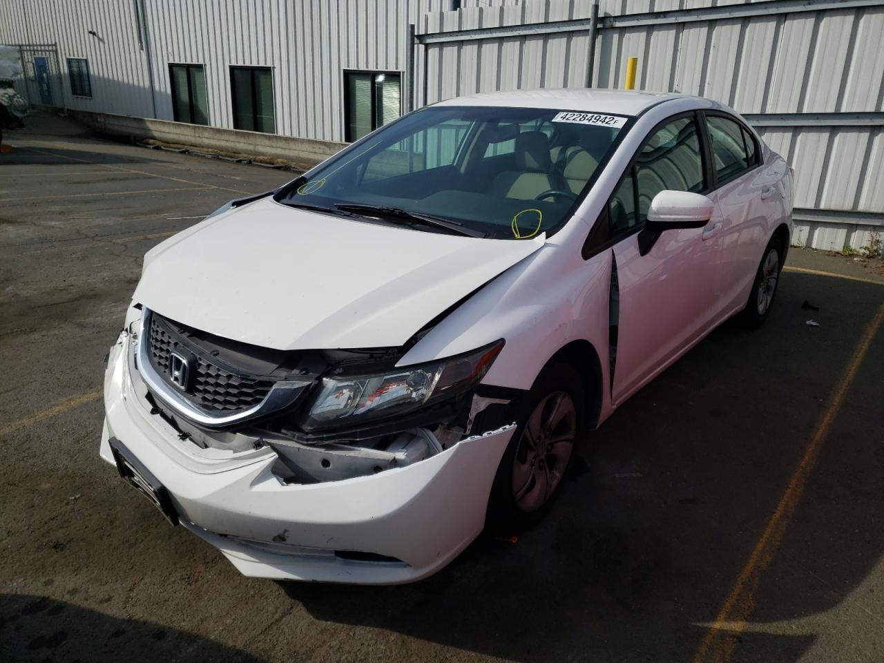 Photo 2 from auction – 2014 HONDA CIVIC with VIN 19XFB2F5XEE269401