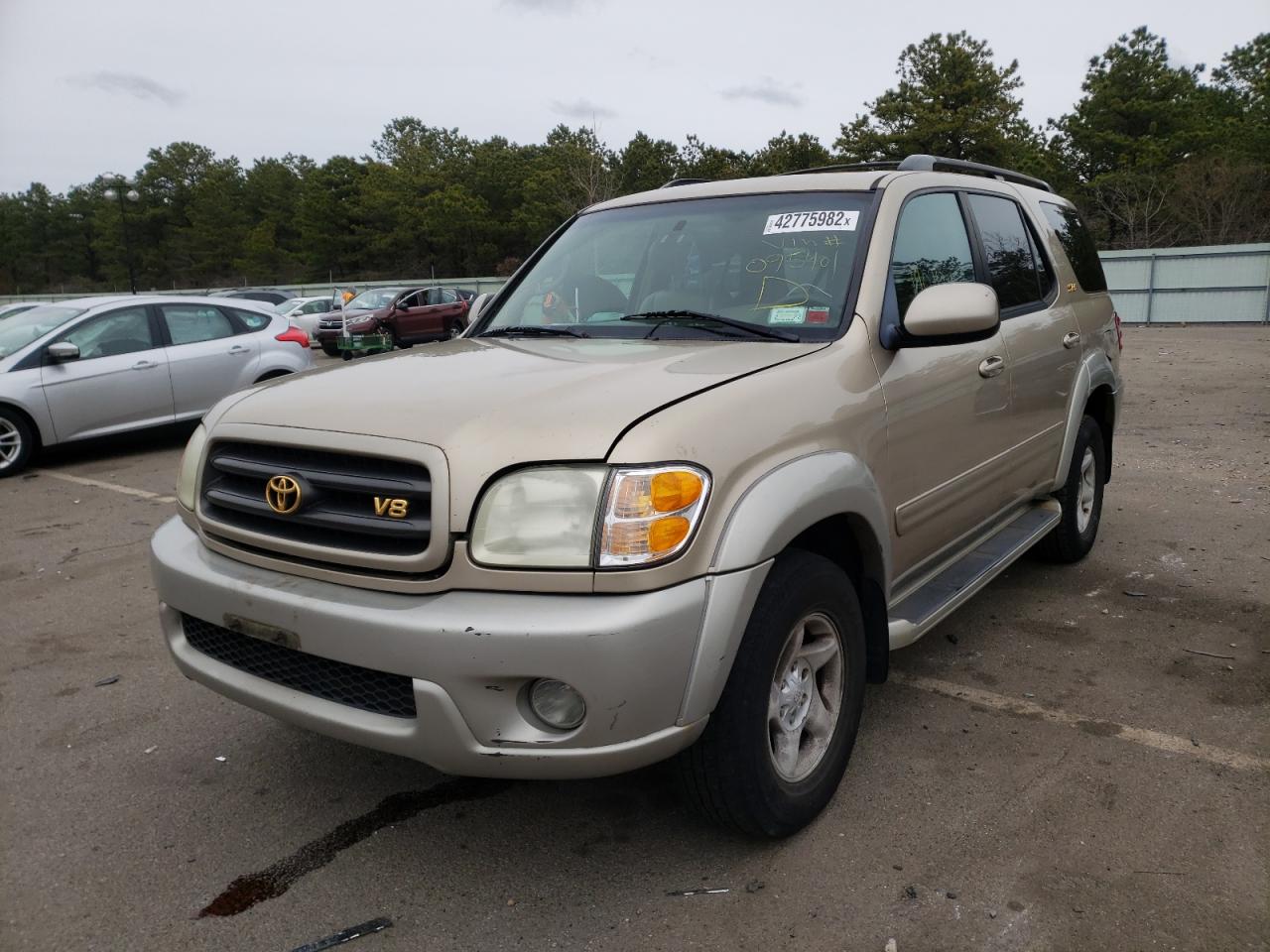 Photo 2 from auction – 2002 TOYOTA SEQUOIA with VIN 5TDBT44A42S095401