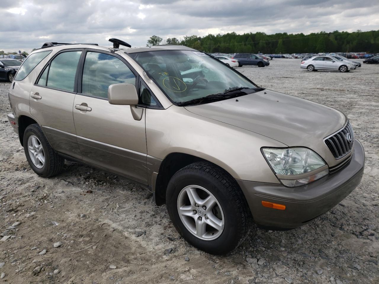 LEXUS RX 300 2001 with VIN JTJGF10U610086211 - Photo from auction