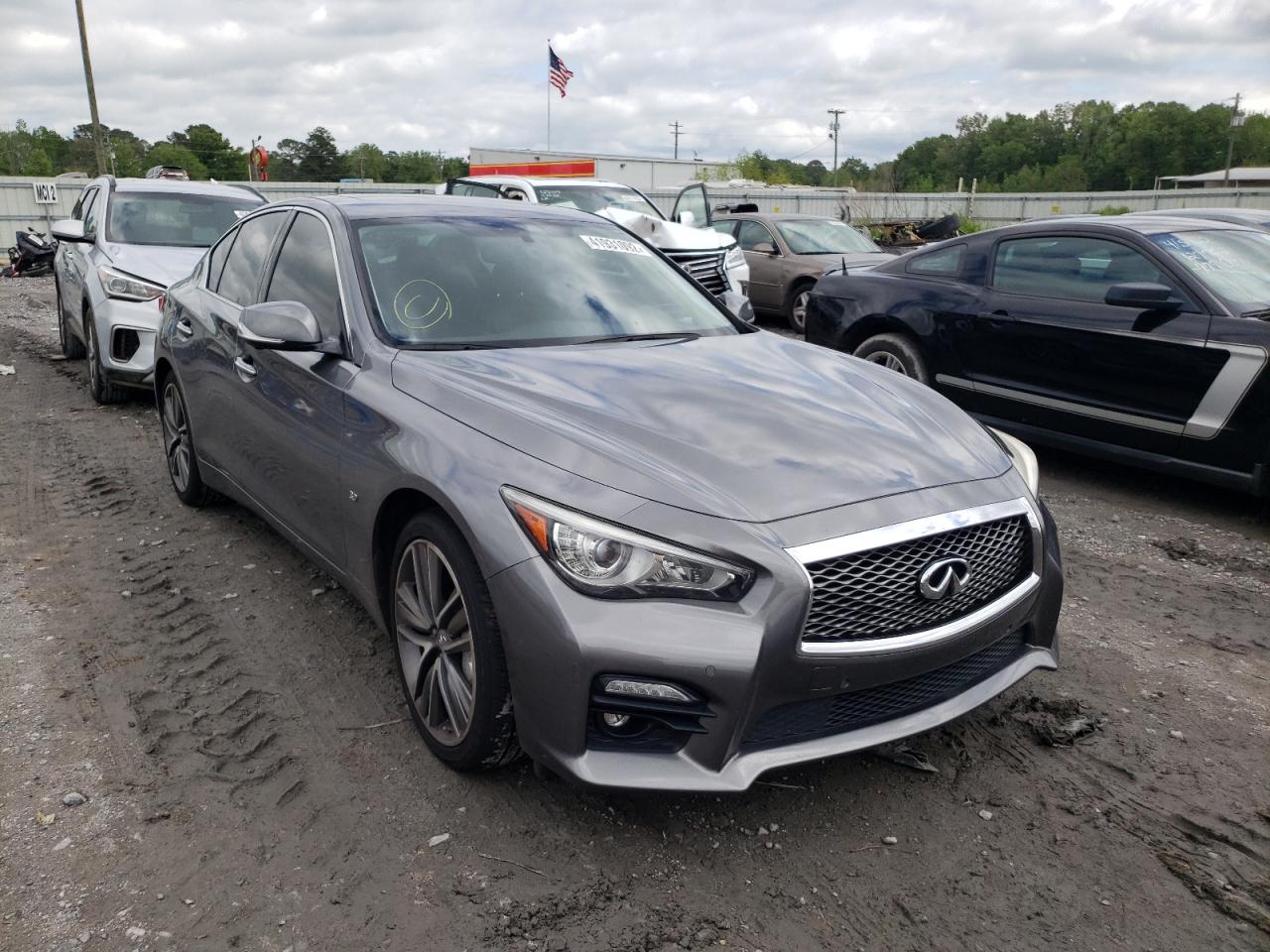 Photo 1 from auction – 2014 INFINITI Q50 BASE with VIN JN1BV7AR4EM692427