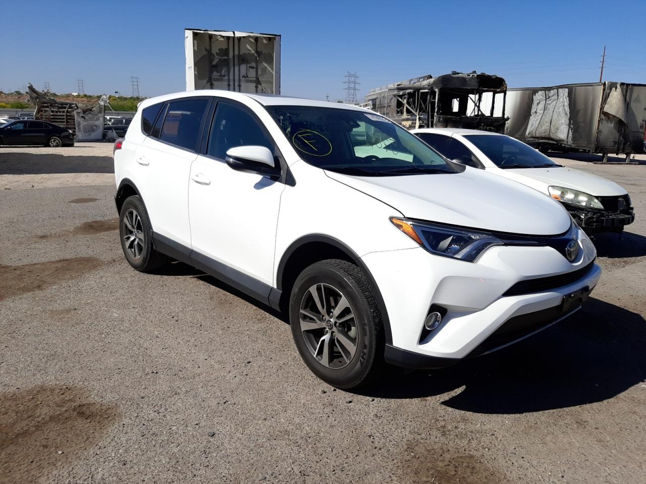 TOYOTA RAV4 ADVEN 2018 with VIN 2T3WFREV3JW477228 - Photo from auction