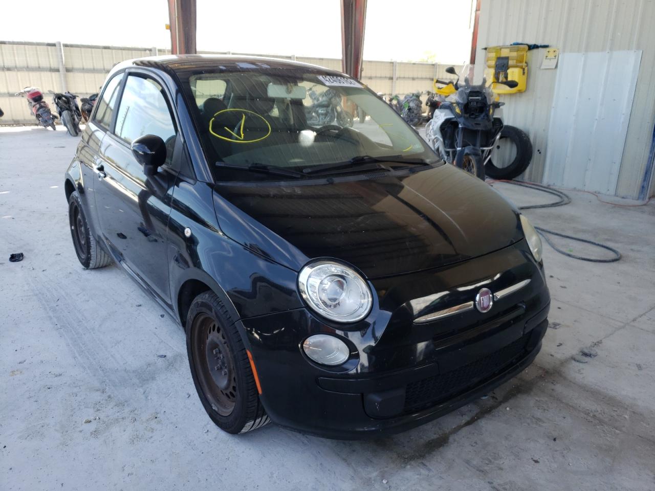FIAT 500 POP 2013 with VIN 3C3CFFAR8DT583135 - Photo from auction