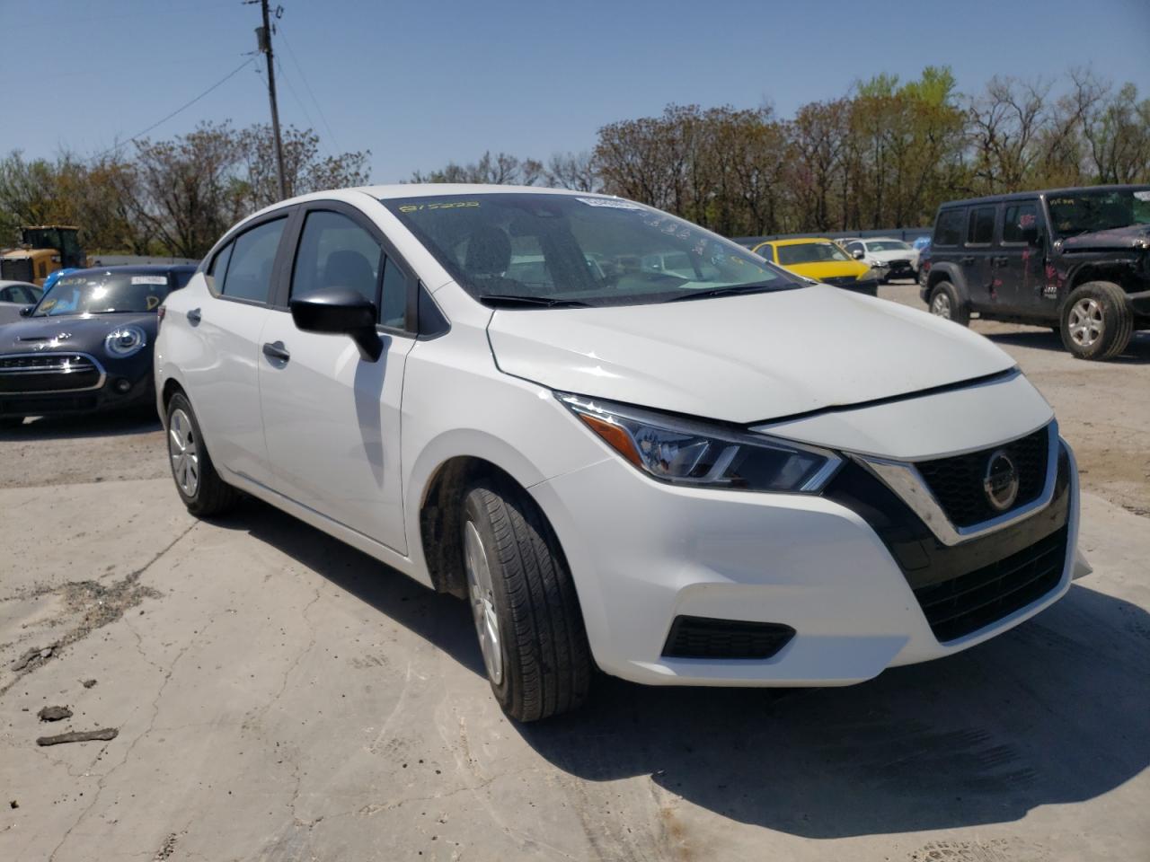 NISSAN VERSA S 2021 with VIN 3N1CN8DV6ML815222 - Photo from auction
