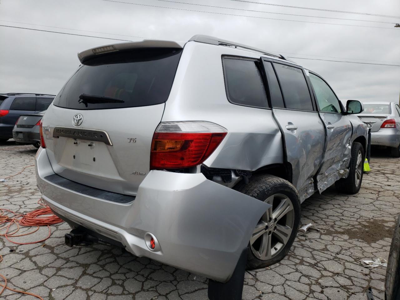Photo 4 from auction – 2009 TOYOTA HIGHLANDER with VIN JTEES43A192136565
