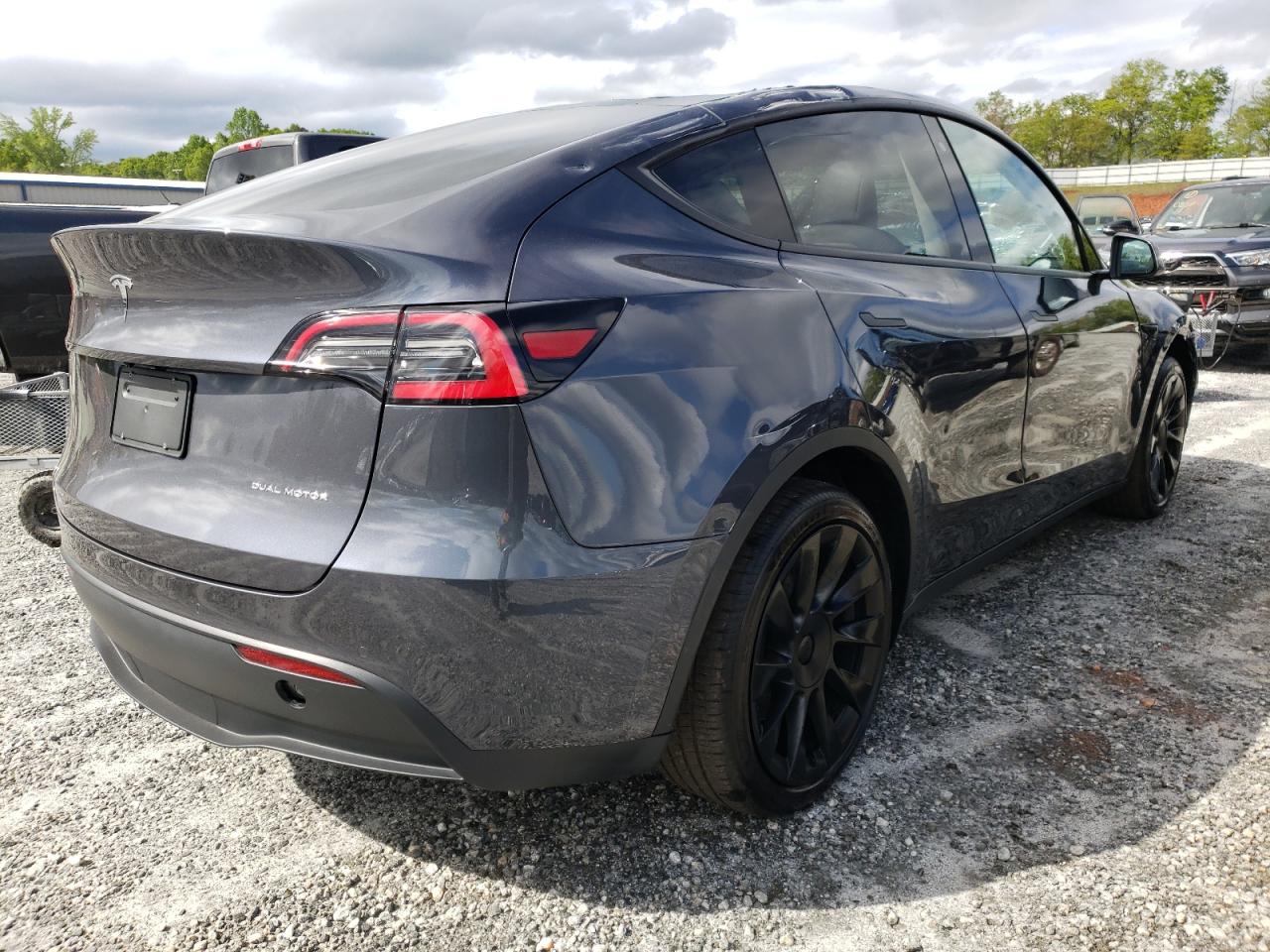Photo 4 from auction – 2021 TESLA MODEL Y with VIN 5YJYGDEE5MF062186