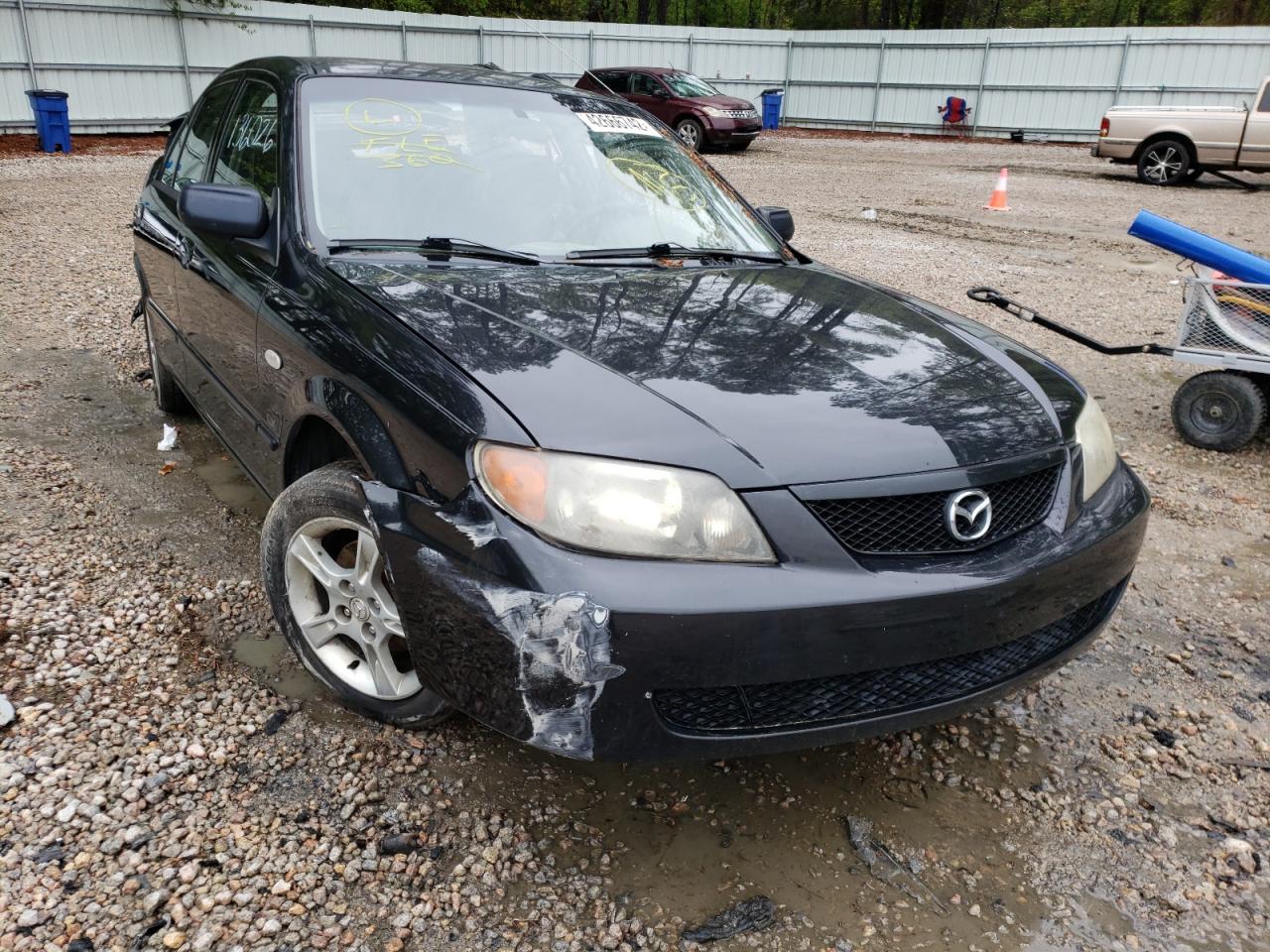 MAZDA PROTEGE DX 2003 with VIN JM1BJ225030196441 - Photo from auction
