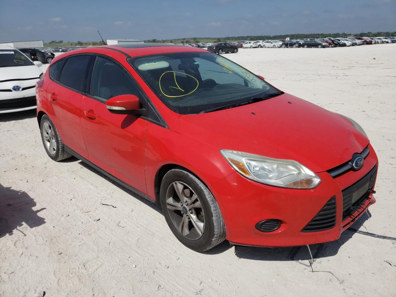FORD FOCUS SE 2013 with VIN 1FADP3K2XDL289900 - Photo from auction
