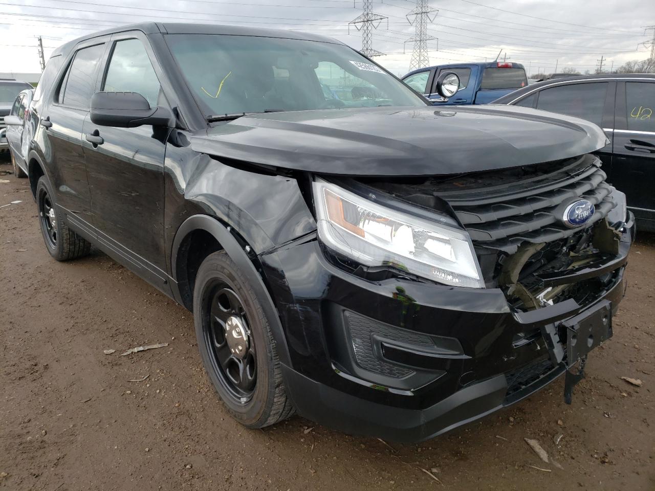 FORD EXPLORER P 2016 with VIN 1FM5K8AR0GGD16538 - Photo from auction