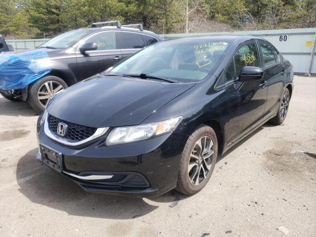 Фото 2 с аукциона – 2014 HONDA CIVIC EX с VIN 19XFB2F83EE265085