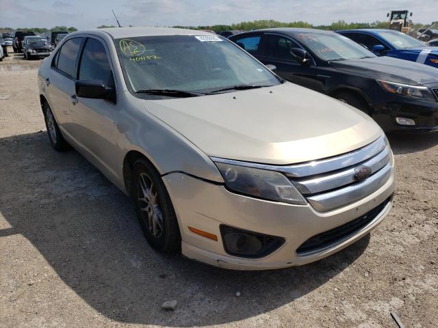 FORD FUSION S 2010 with VIN 3FAHP0GA7AR404157 - Photo from auction