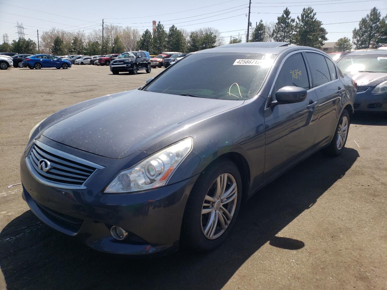 Photo 2 from auction – 2012 INFINITI G37 with VIN JN1CV6AR9CM672718