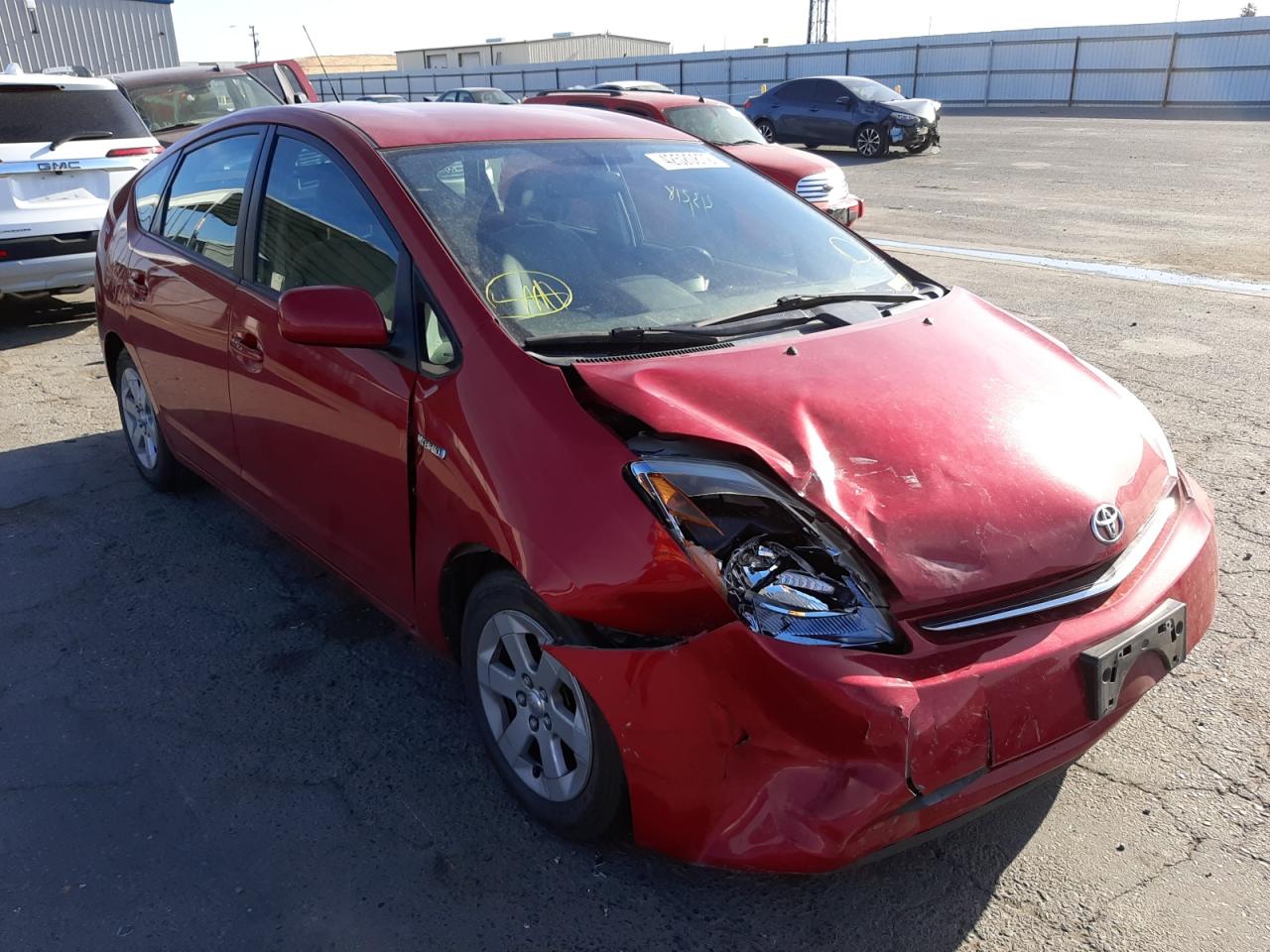 TOYOTA PRIUS 2007 with VIN JTDKB20U077688276 - Photo from auction