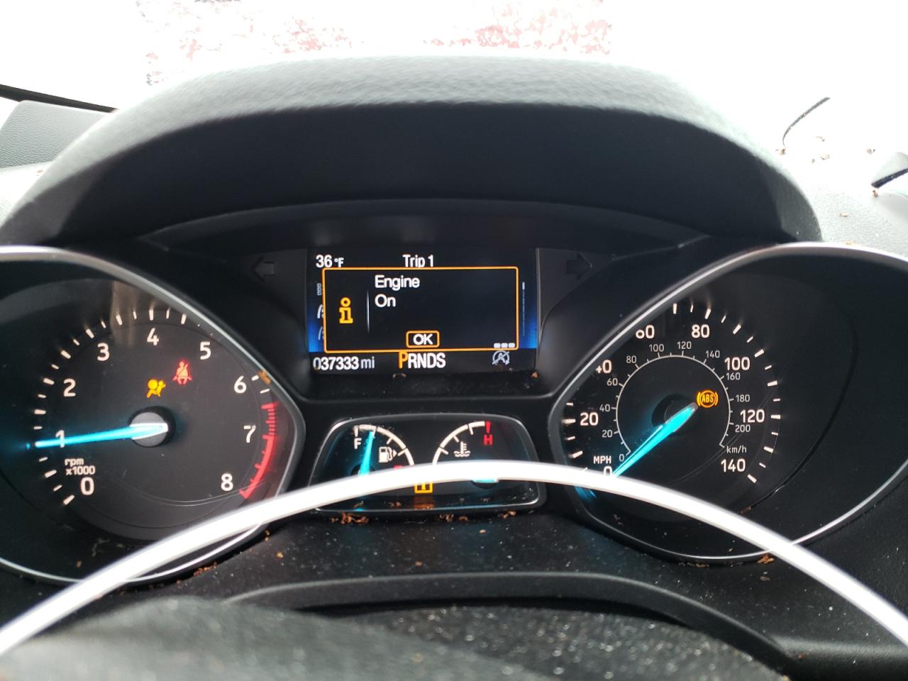 Photo 8 from auction – 2017 FORD ESCAPE SE with VIN 1FMCU0GD7HUE91628