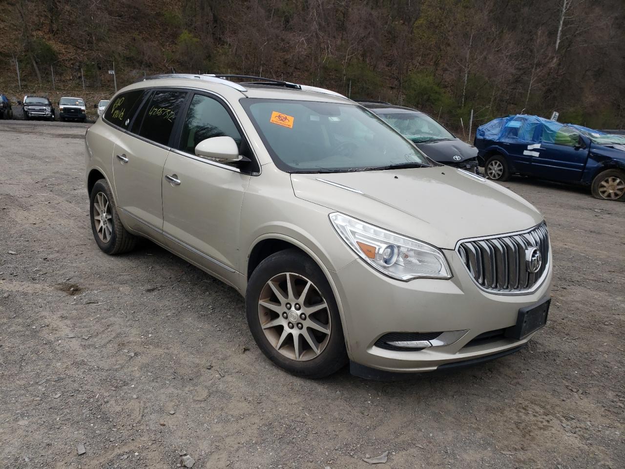 BUICK ENCLAVE 2013 with VIN 5GAKVCKD9DJ225093 - Photo from auction