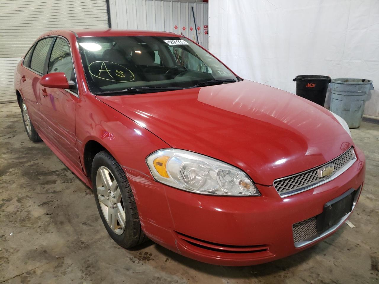 Photo 1 from auction – 2012 CHEVROLET IMPALA LT with VIN 2G1WB5E35C1144553