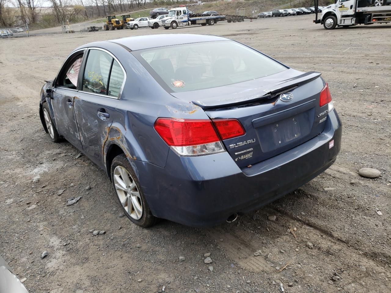 Zdjęcie 3 z aukcji – 2013 SUBARU LEGACY 2.5 z VIN 4S3BMBC67D3022588