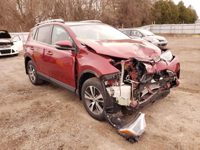 TOYOTA RAV4 LE 2018 with VIN 2T3BFREV9JW800101 - Photo from auction