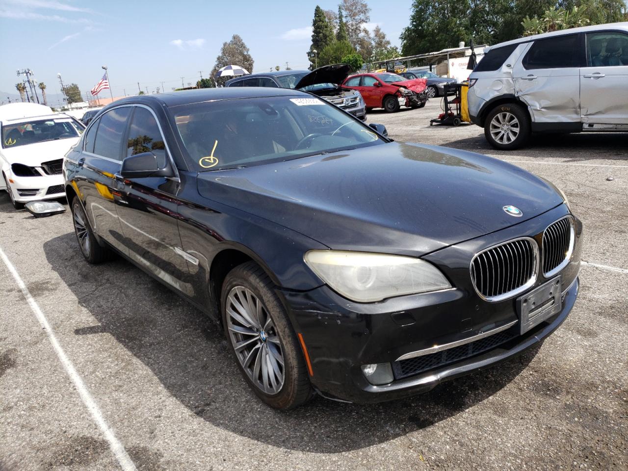 BMW 740 LI 2012 with VIN WBAKB4C50CC576057 - Photo from auction
