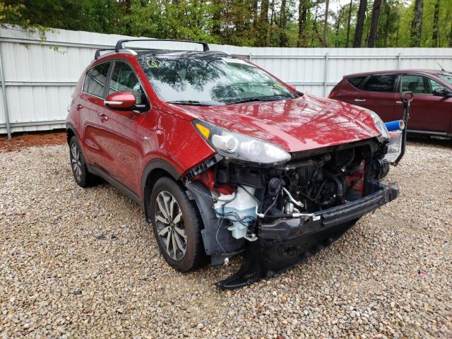 KIA SPORTAGE E 2017 with VIN KNDPNCAC7H7160938 - Photo from auction