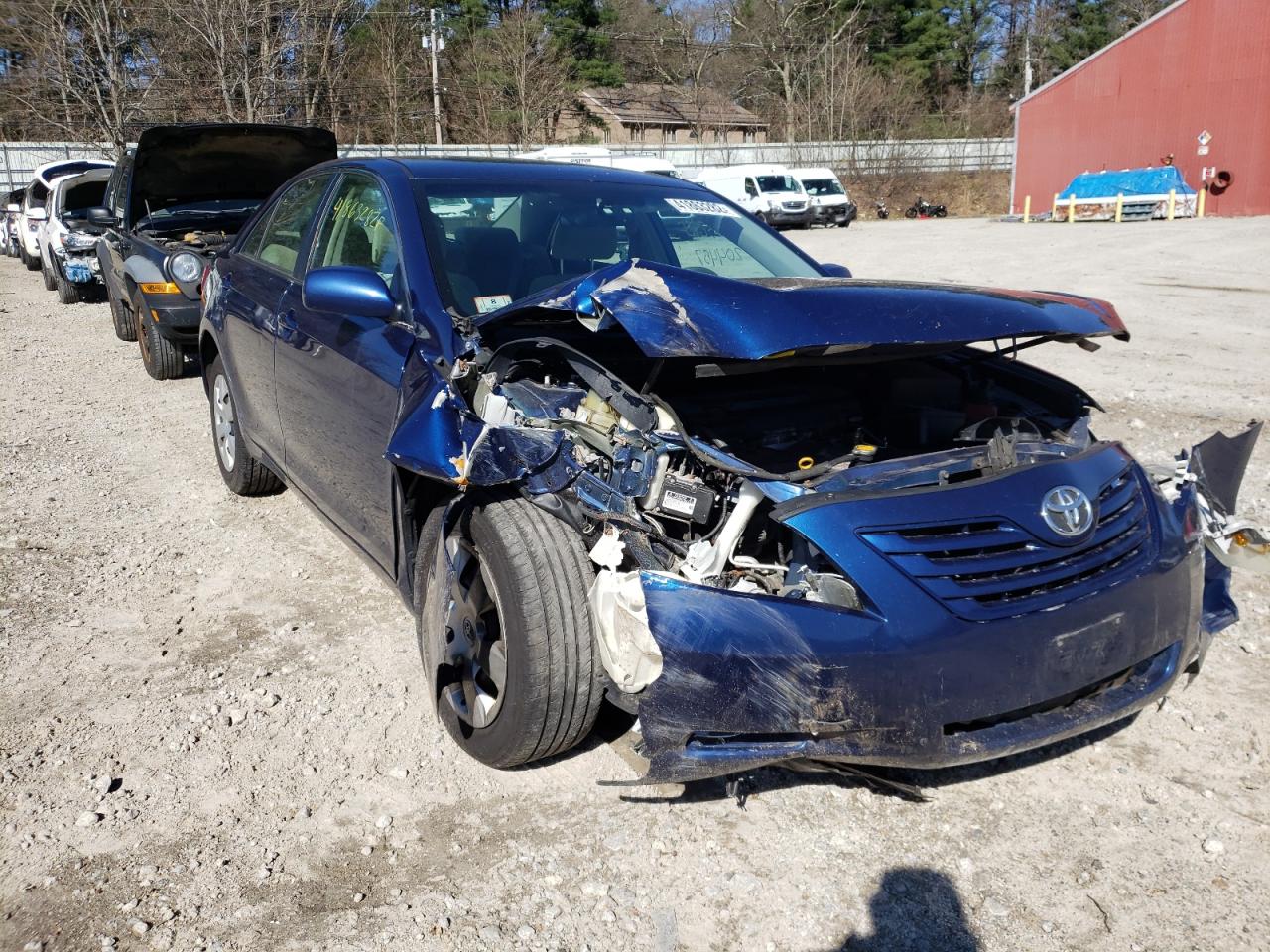 TOYOTA CAMRY CE 2008 with VIN 4T1BE46K98U214575 - Photo from auction
