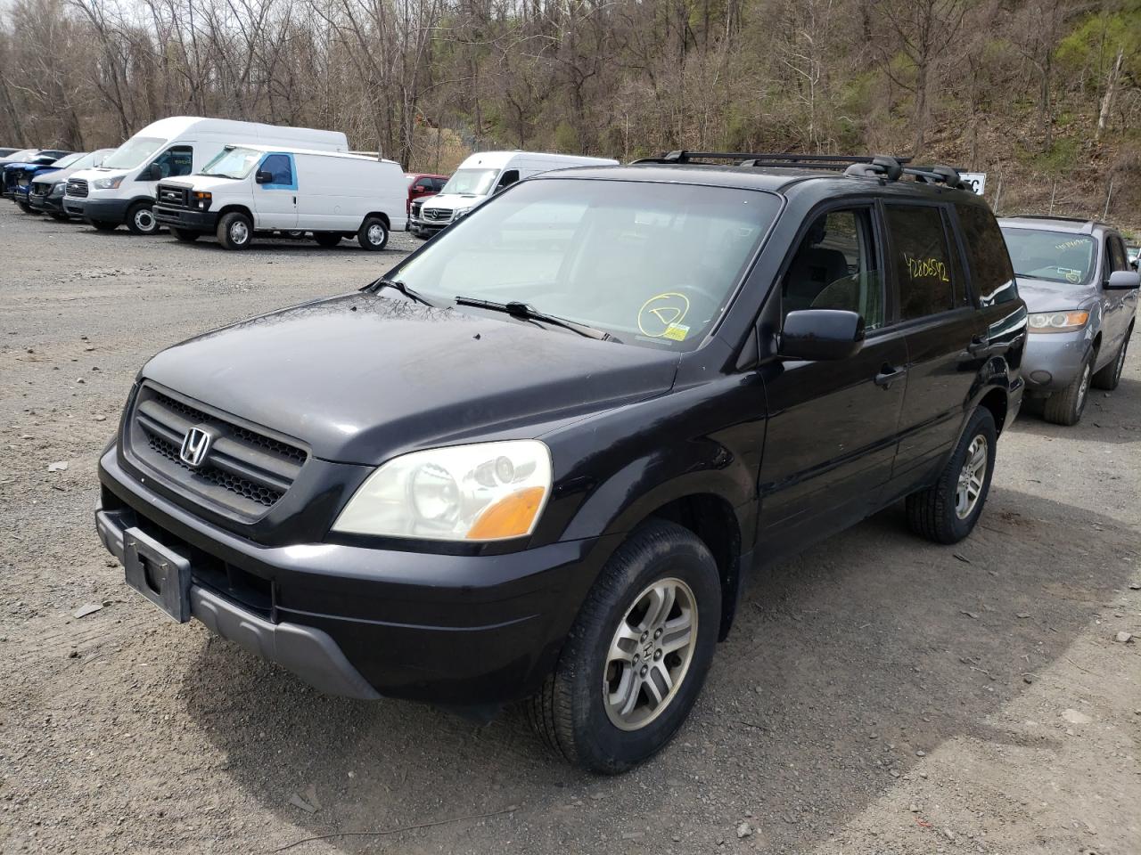 Photo 2 from auction – 2005 HONDA PILOT EX with VIN 5FNYF18495B018455