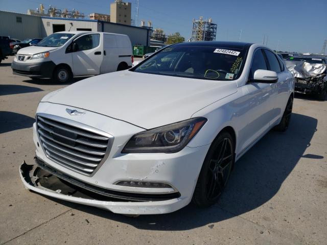 Photo 2 from auction – 2015 HYUNDAI GENESIS 5. with VIN KMHGN4JFXFU079653