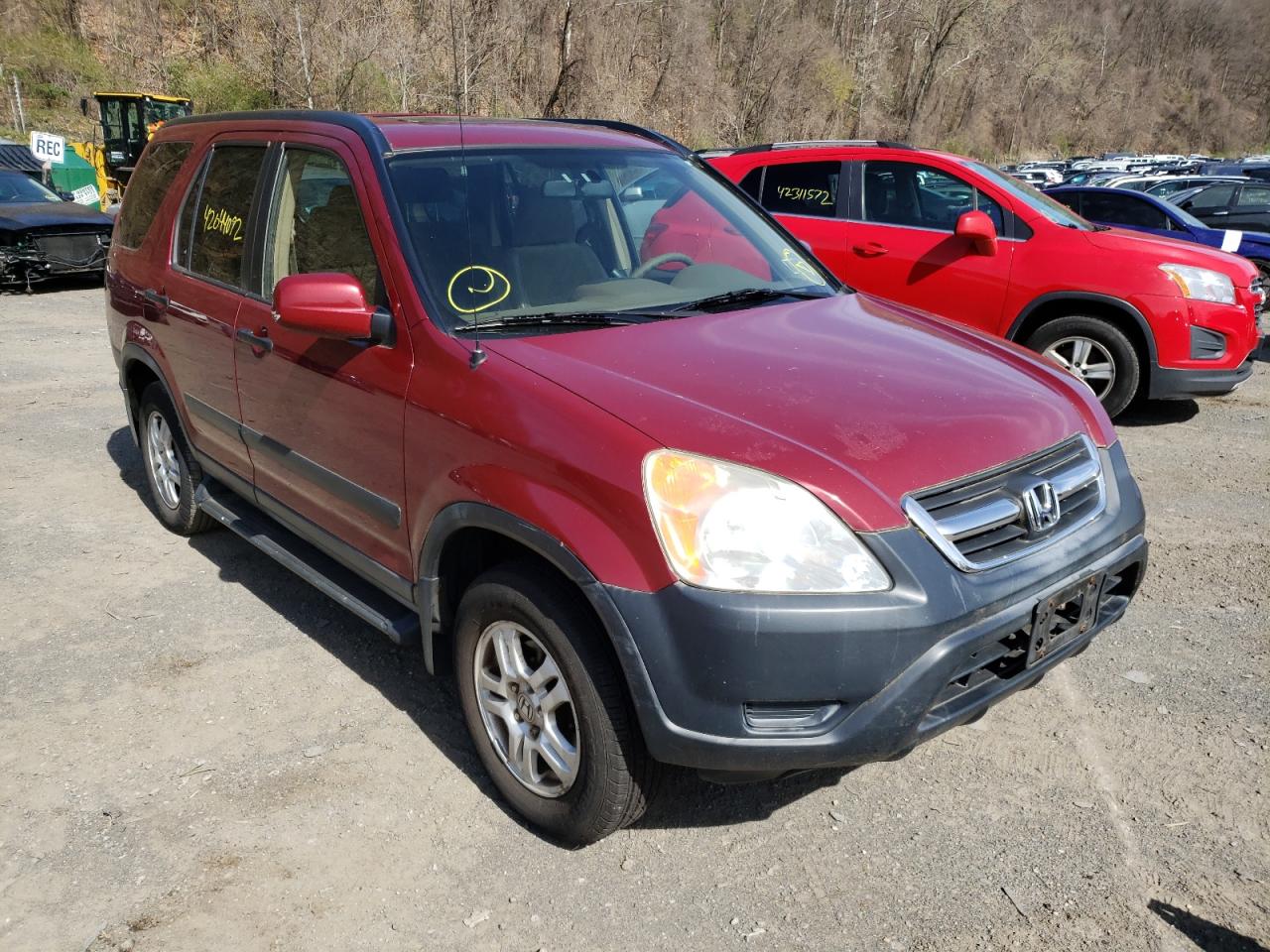 HONDA CR-V 2002 with VIN JHLRD78882C059297 - Photo from auction