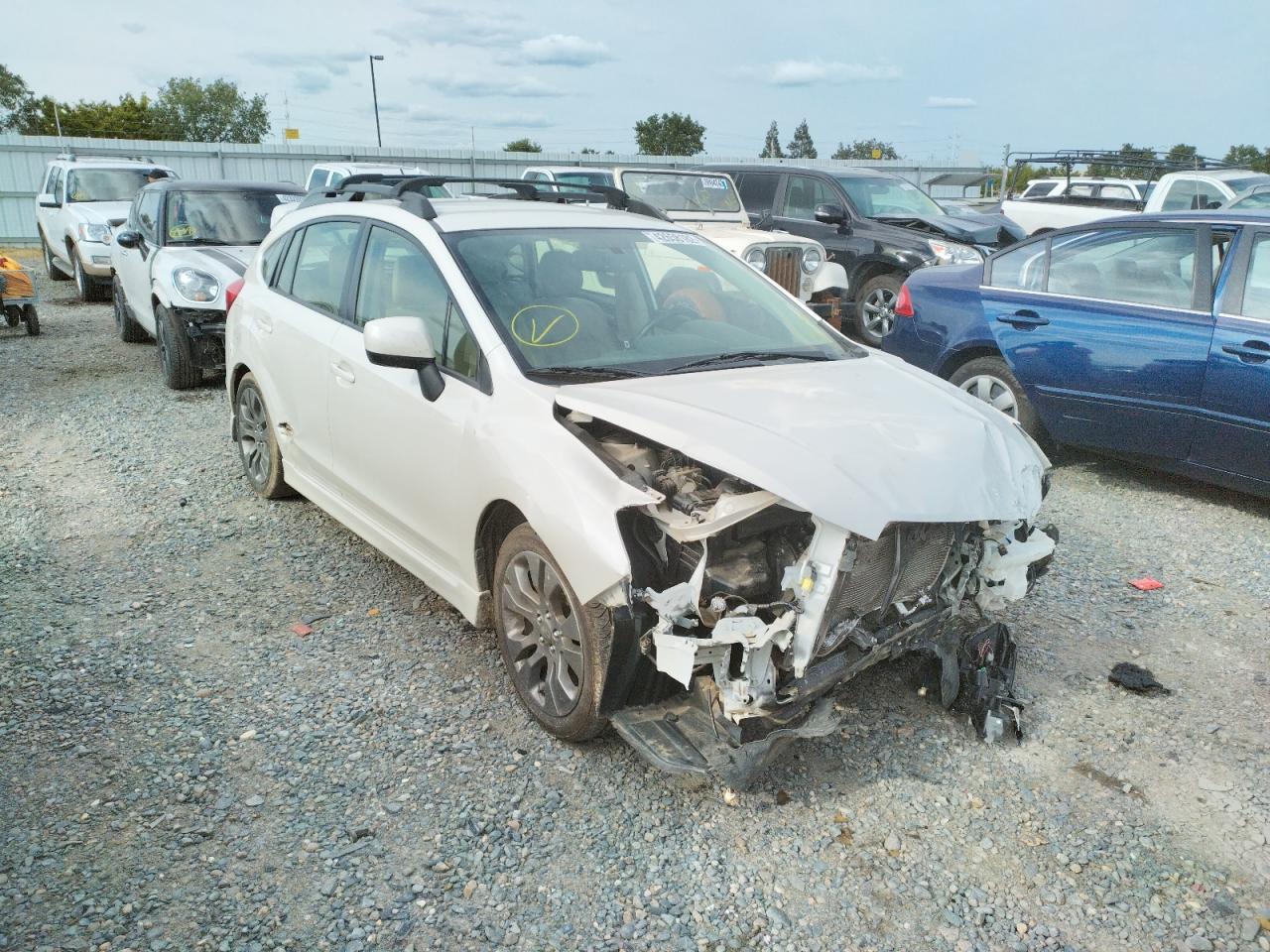 SUBARU IMPREZA SP 2013 with VIN JF1GPAL64D2866302 - Photo from auction