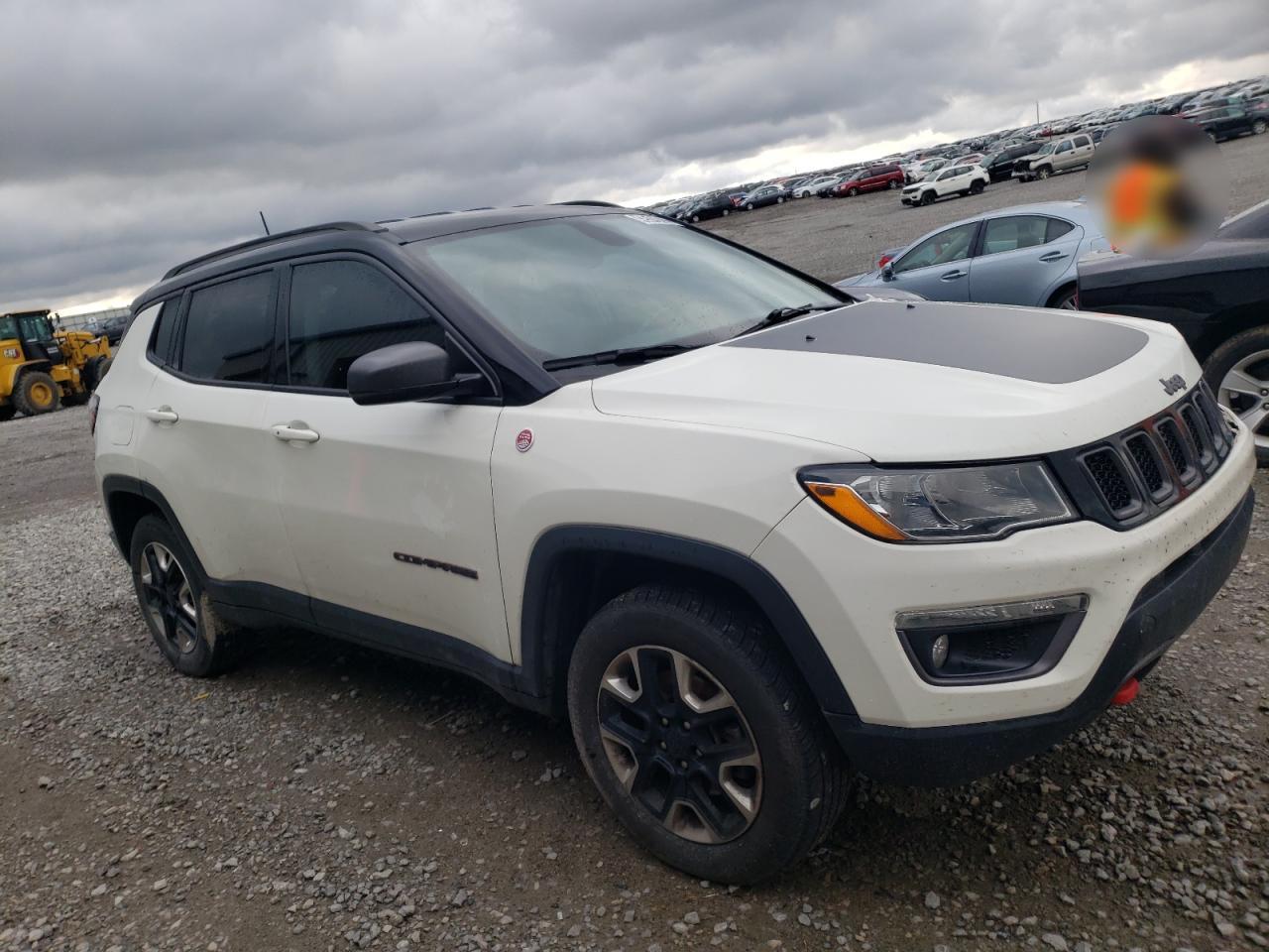 JEEP COMPASS TR 2017 with VIN 3C4NJDDB1HT689566 - Photo from auction