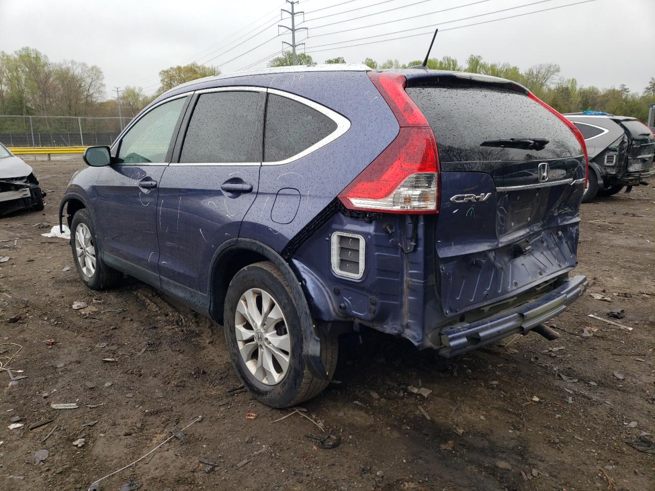 Photo 3 from auction – 2014 HONDA CR-V EXL with VIN 2HKRM4H72EH624879