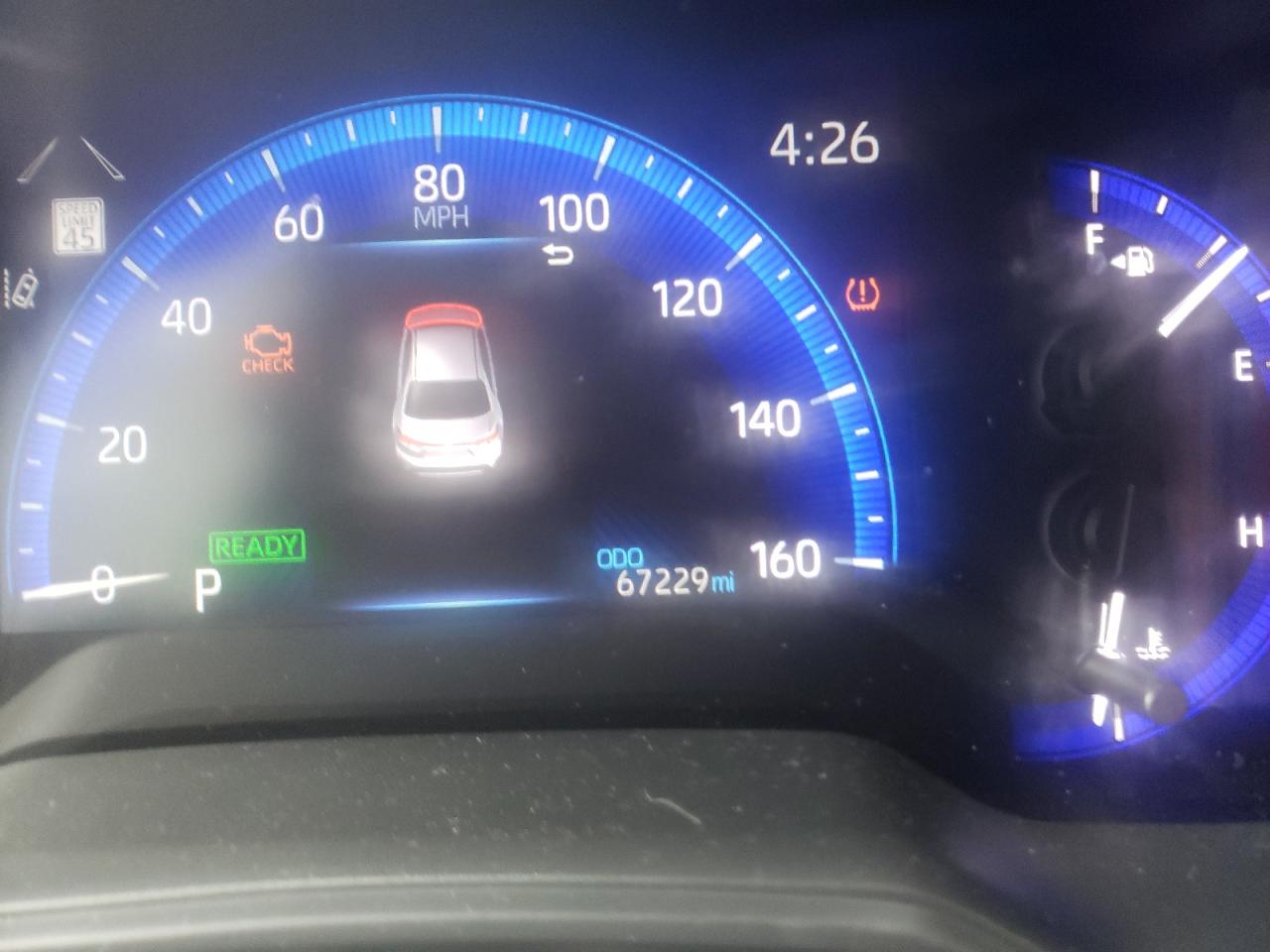 Photo 8 from auction – 2021 TOYOTA COROLLA LE with VIN JTDEAMDE6MJ001492