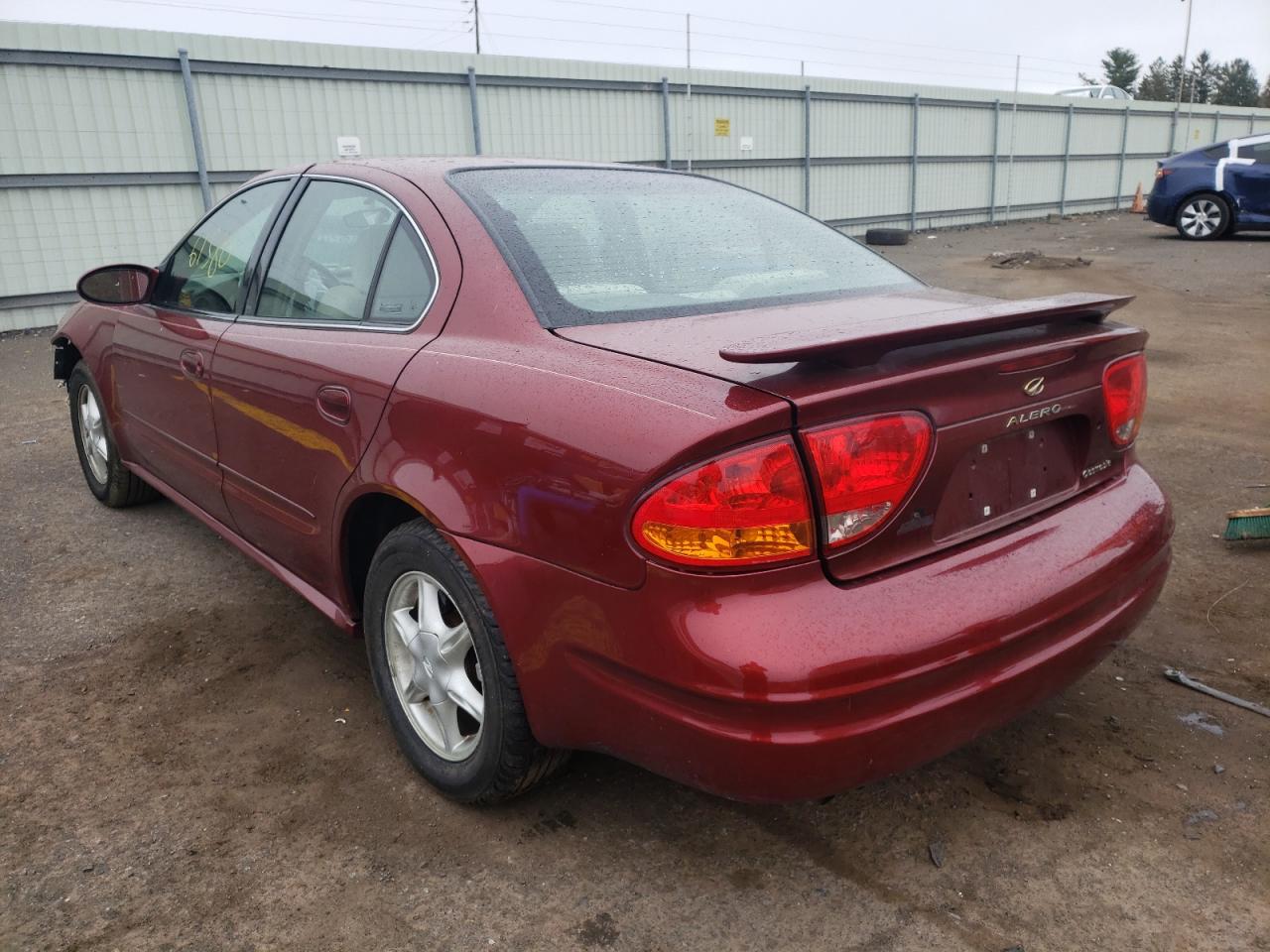 Photo 3 from auction – 2001 OLDSMOBILE ALERO GL with VIN 1G3NL52E91C149056