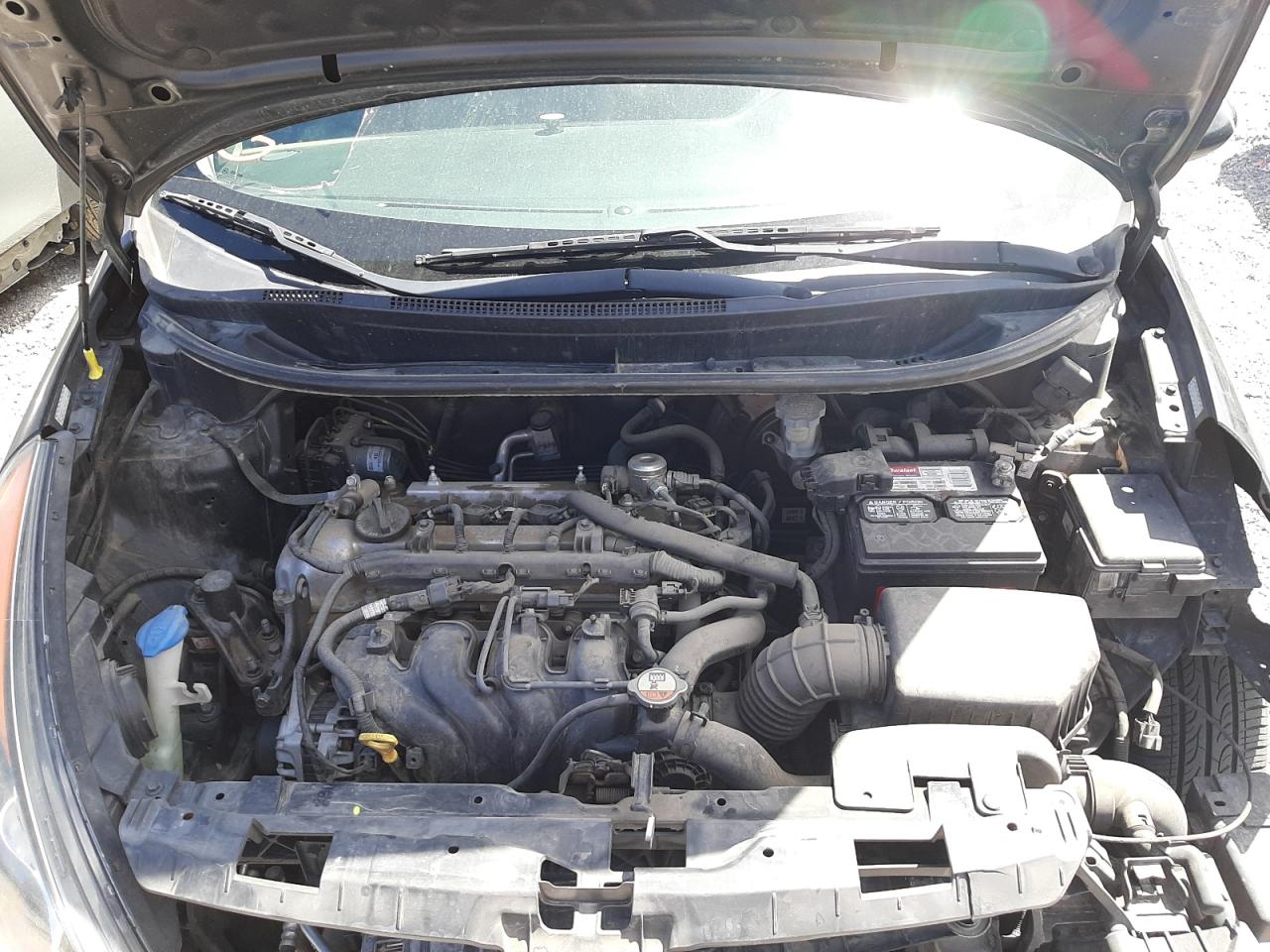 Photo 7 from auction – 2013 KIA RIO LX with VIN KNADM5A38D6296669
