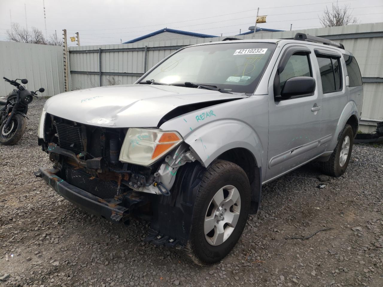 Photo 2 from auction – 2007 NISSAN PATHFINDER with VIN 5N1AR18W97C630242