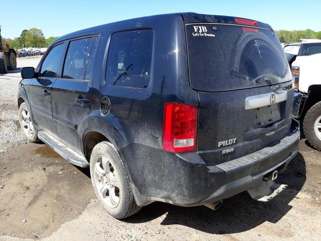 Photo 3 from auction – 2012 HONDA PILOT EXL with VIN 5FNYF3H59CB003715