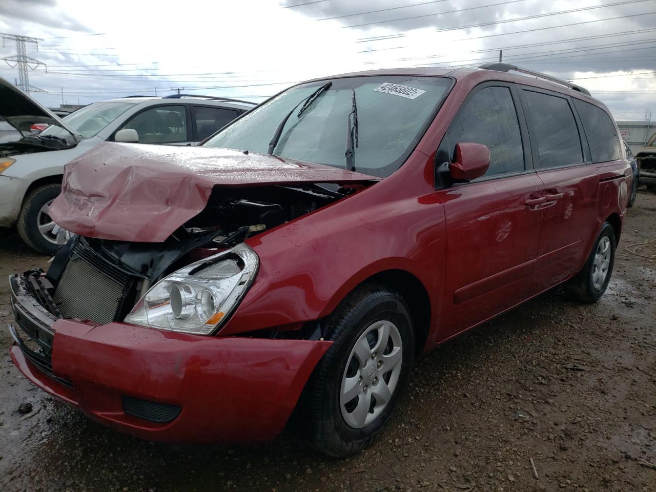 Photo 2 from auction – 2009 KIA SEDONA EX with VIN KNDMB233196321746